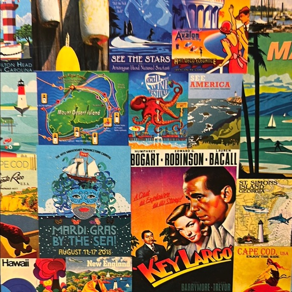 White Mountain 1000 piece Puzzle Vibrant colors Jigsaw complete I love islands - Picture 6 of 11